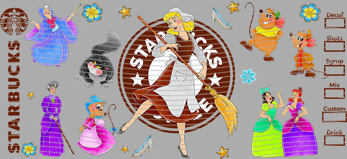 16oz Disney style-D-1536